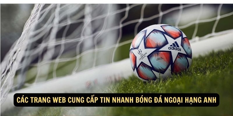 Các trang web cung cấp Tin Nhanh Bóng Đá Ngoại Hạng Anh